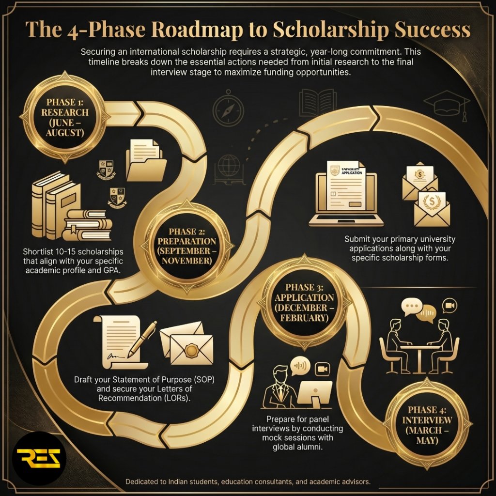 The 4-Phase Roadmap to Scholarship Success