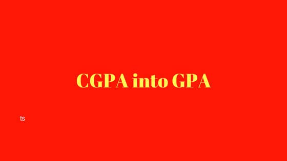 Indian Percentage To Us Gpa Conversion Chart